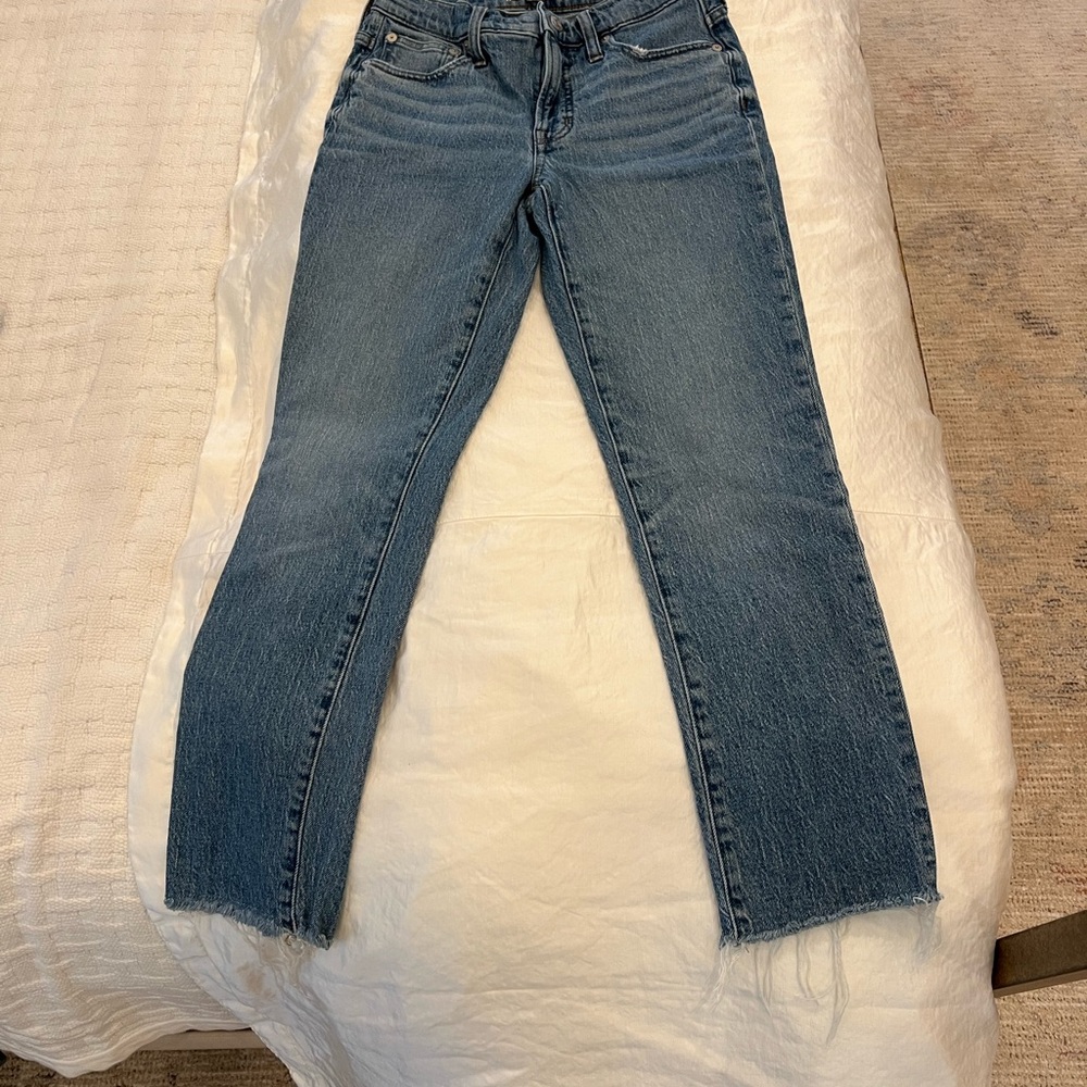Madewell Ankle Cropped Jeans-sz 24